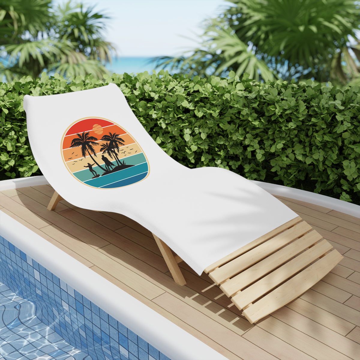 Surf Lover Beach Towel