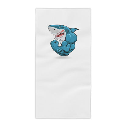 Flexing Shark Beach Towel