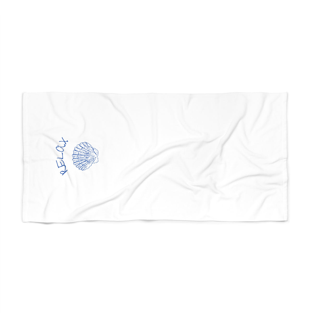 Relax Seashell Beach Towel