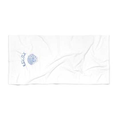 Relax Seashell Beach Towel