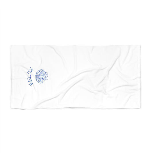 Relax Seashell Beach Towel